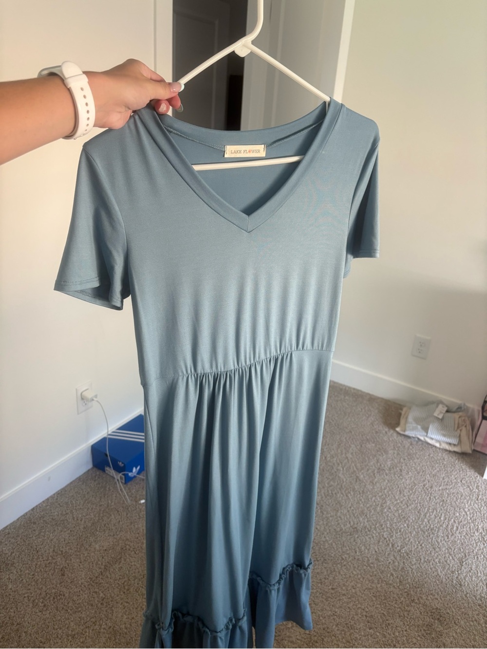 Lake Flower Blue dress